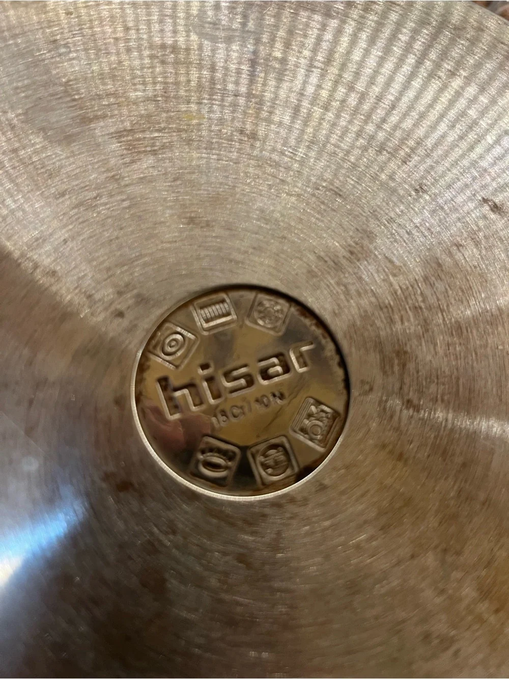 HISAR Stainless Steel Covered Casserole - Vintage  made in Turkey